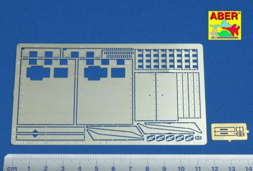 Aber Models Rear fenders for Tiger I, Ausf.E-(Early version) 1:16 (16005)