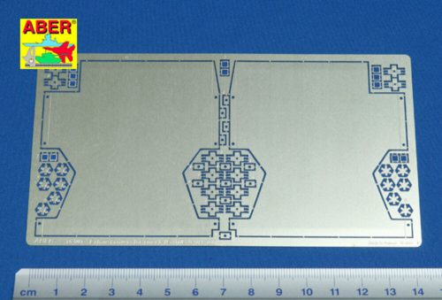 Aber Models Exhaust covers for TigerI, Ausf.E-(Early/Late version) 1:16 (16007)