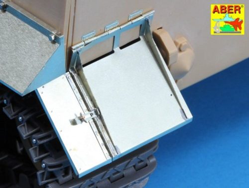 Aber Models Rear fenders for Tiger I Ausf.E-(Late version) 1:16 (16051)