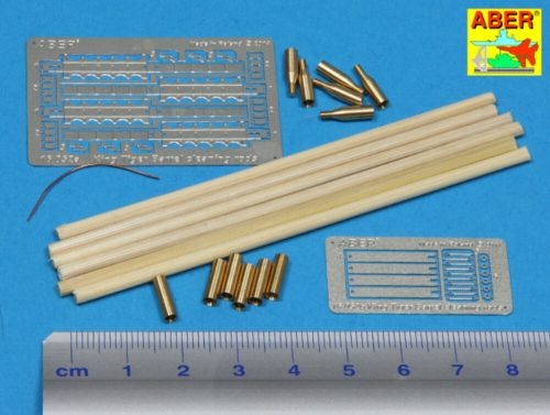 Aber Models Barrel cleaning rods for Tiger II 1:16 (16052)