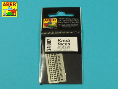 Aber Models Knob Faces 1:24 (24007)