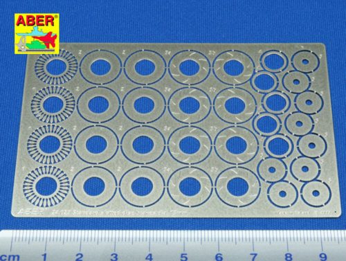 Aber Models Standard slotted discs 13mm 1:24 (24023)