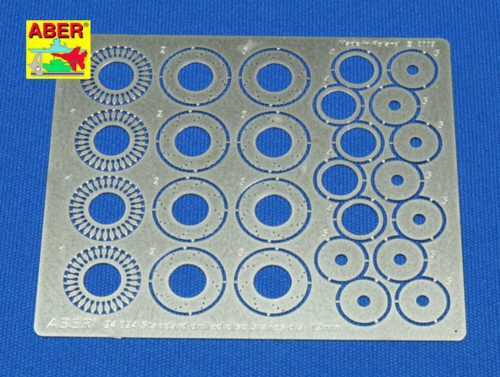 Aber Models Standard drilled discs 12mm 1:24 (24024)