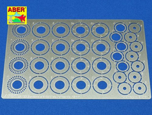 Aber Models Standard slotted discs 12mm 1:24 (24025)