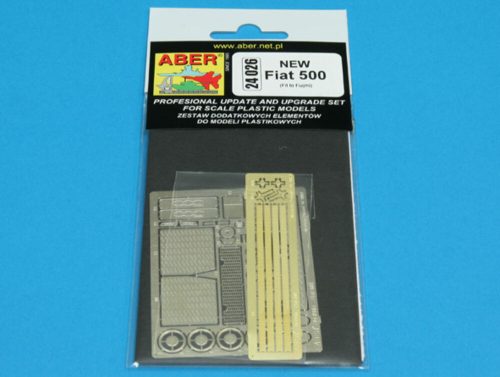 Aber Models New Fiat 500 1:24 (24026)