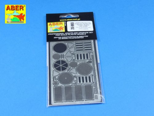 Aber Models Grilles for Sd.Kfz.171 Panther Ausf.G late model 1:25 (25003)