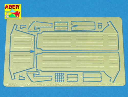 Aber Models Fenders for Sd.Kfz.138/2''Hetzer'' (all versions) 1:35 (35114)