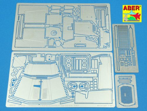 Aber Models German 3 ton Half track Sd.Kfz. 11 late - vol. 2 - Fenders @ Engine overlay 1:35 (35132)