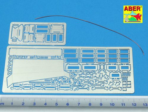 Aber Models Vision ports for Heavy Armoured Car Sd.Kfz. 234/4 1:35 (35142)