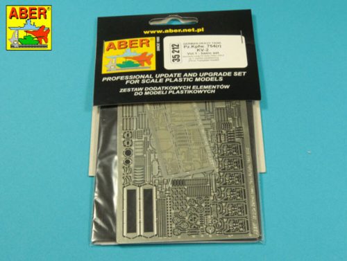 Aber Models Pz.Kpfw 754(r) KV-2-vol.1-basic set 1:35 (35212)