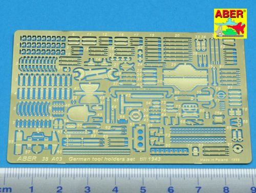 Aber Models German tool holders set till 1943 1:35 (35 A003)