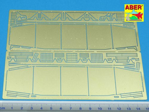 Aber Models Side skirts for PzKpfw IV (H,J) Brummbar 1:35 (35 A007)