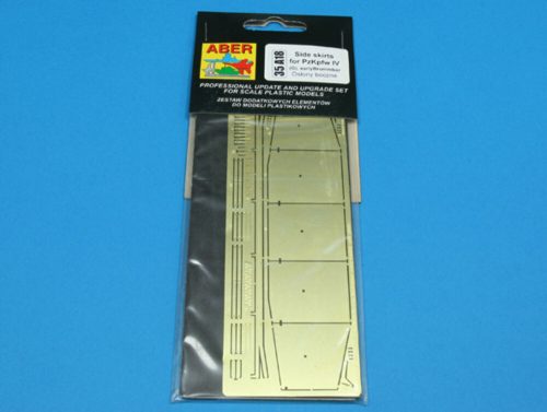 Aber Models Side skirts for PzKpfw IV (G), Brummbar (Early) 1:35 (35 A018)