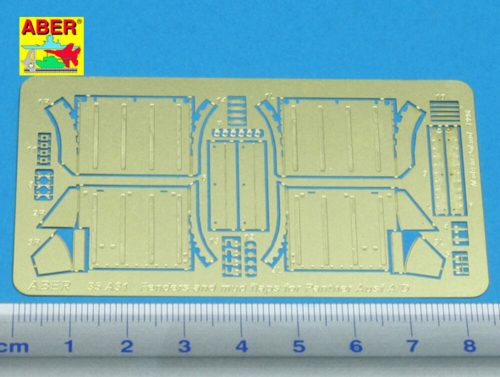 Aber Models Front fenders for Panther Ausf.A/D 1:35 (35 A031)