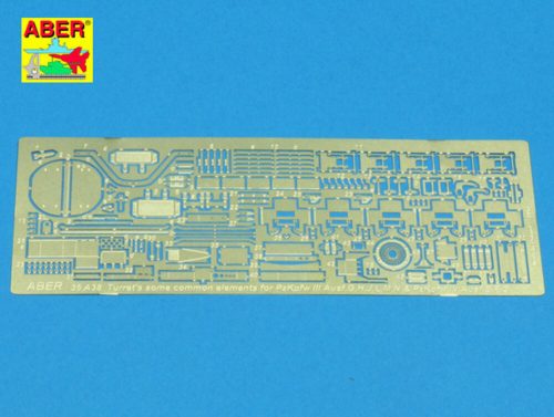 Aber Models Turret's some common elements for Pz. III & Pz. IV 1:35 (35 A038)