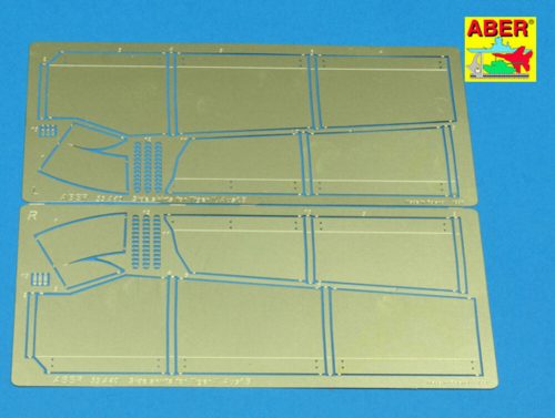 Aber Models Side skirts for King Tiger 1:35 (35 A040)