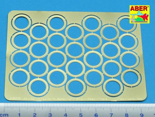 Aber Models Rings between road wheels for Pz.III and Stug.III 1:35 (35 A052)