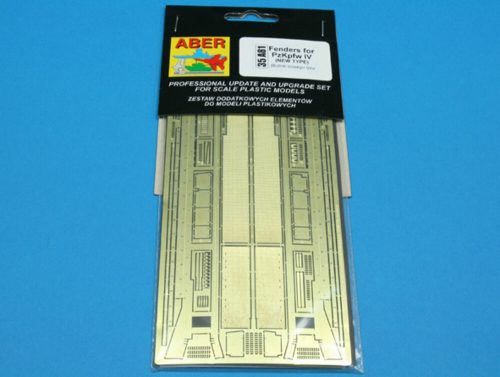 Aber Models Fenders for Panzer IV (new type) 1:35 (35 A081)