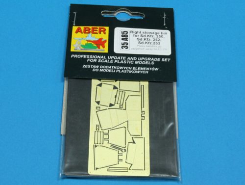 Aber Models Right stowage bins for SdKfz 250, 252, 253 1:35 (35 A085)