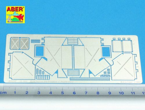 Aber Models Rear boxes for Panther tanks & Jagdpanther 1:35 (35 A091)