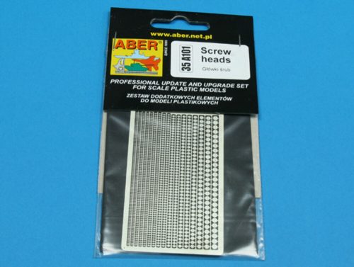 Aber Models Screw heads 1:35 (35 A101)