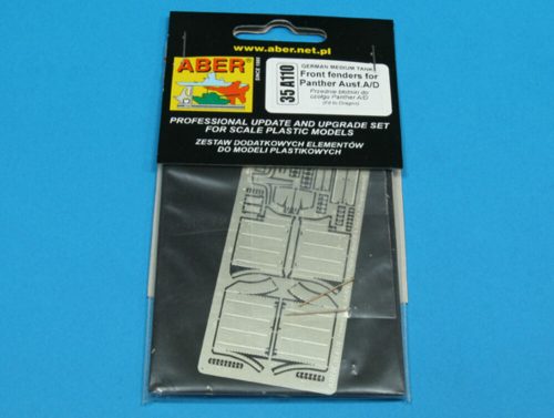 Aber Models Front fenders for Panther Ausf.A/D 1:35 (35 A110)