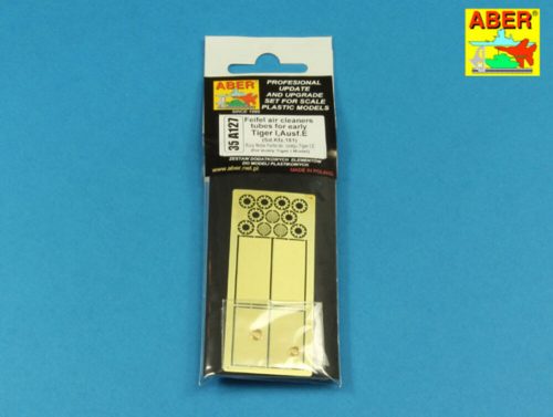 Aber Models Feifel air cleaners tubes for early Tiger I, Ausf.E 1:35 (35 A127)