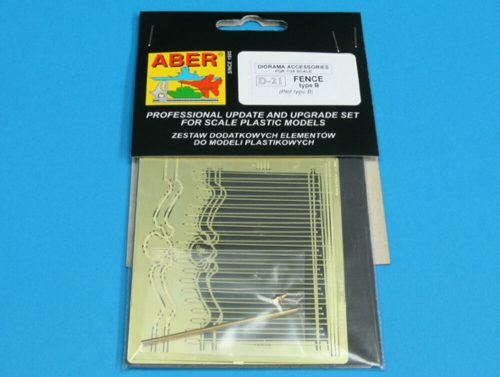 Aber Models Fence type B 1:35 (35D-21)