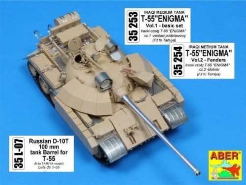 Aber Models T-55 ENIGMA (Fit to Tamiya model) (35 EVS-06)