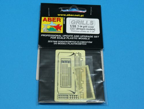 Aber Models T-34 grill cover 1:35 (35G07)