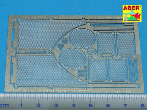 Aber Models Grilles for Sd.Kfz.182 King Tiger (Porshe turret) 1:35 (35G12)