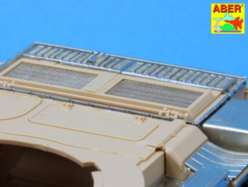 Aber Models Grilles for Russian tank T-55 also Tiran 5 1:35 (35G28)