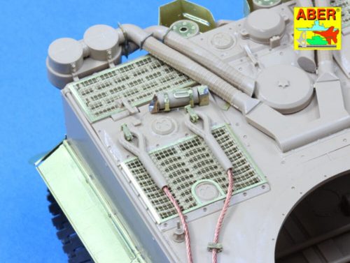 Aber Models Grilles for Sd.Kfz. 181 Tiger I 1:35 (35G31)