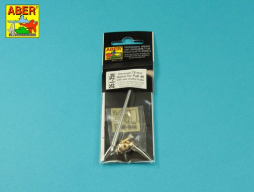 Aber Models German 75 mm Barrel for PaK 40 - Late model 1:35 (35 L-025 N)