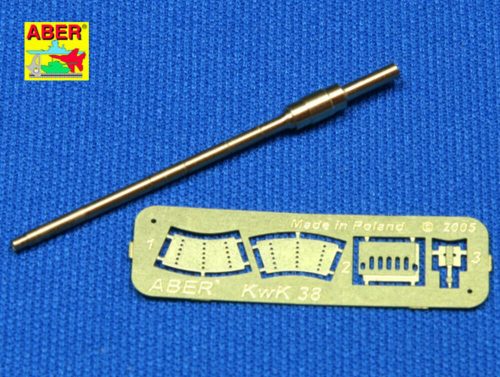 Aber Models German 2 cm tank gun barrel L/56 for KwK 38 1:35 (35 L-042)