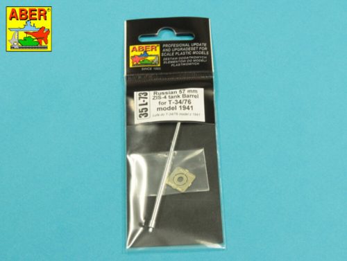 Aber Models Russian 57mm ZIS-4 barrel for T-34/76 1:35 (35 L-073)