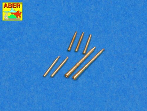 Aber Models 7 barrels tips for Degtijarew DT 1:35 (35 L-099)