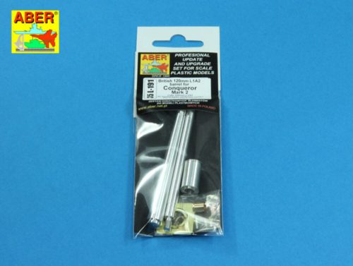 Aber Models 120mm gun barrel for Conqueror Mark 2 1:35 (35 L-191)