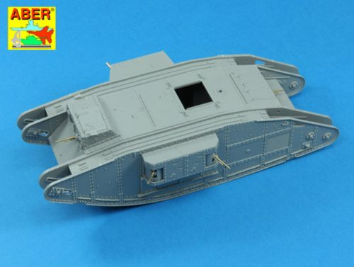 Aber Models Barrels for British WWI Tank Mk.V 1:35 (35 L-197)