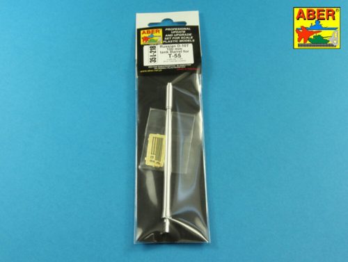 Aber Models Russian D-10T 100mm tank barrel for T-55 1:35 (35 L-218)