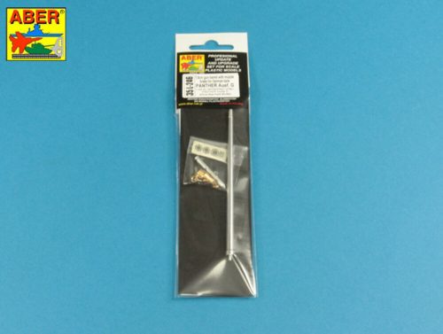 Aber Models 7,5 cm barrel with muzzle brake for Panther Ausf.G 1:35 (35 L-246)