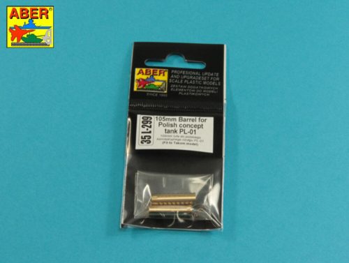 Aber Models 105mm Barrel for Polish concept tank PL-01 1:35 (35 L-299)