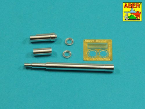 Aber Models 120mm 2A60 barrel for Russian 2S23 Nona 1:35 (35 L-308)