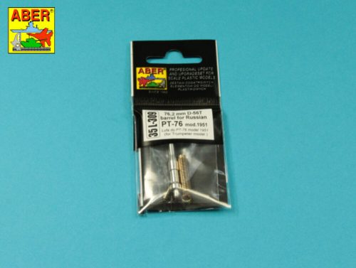 Aber Models 76,2 mm D-56T barrel for Russian PT-76 mod.1951 1:35 (35 L-309)