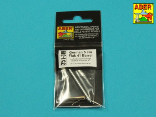 Aber Models German 5 cm barrel for Flak 41 1:35 (35 L-319)