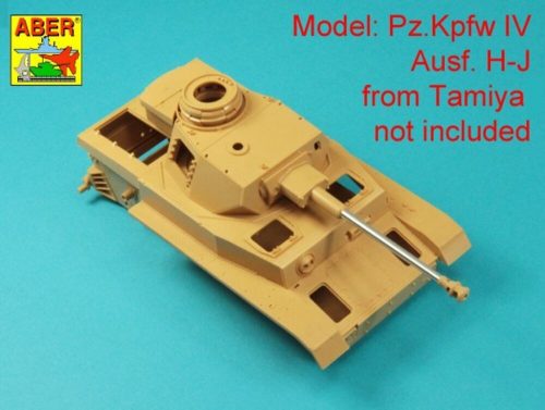 Aber Models Barrel 75mm 40 L/48 for Pz IVG, H, J without muzzle brake (Tamiya) 1:35 (35 L-337)