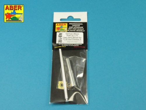 Aber Models Germ.88 mm Kw.K. 43 L/71 E-50 Barrel (two part) 1:35 (35 L097N)