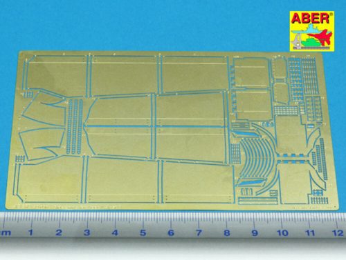 Aber Models TIGER II -Side skiirts fenders 1:48 (48036)