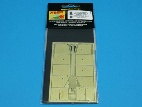 Aber Models Side Skirts for Stug III ,Ausf.-early 1:48 (48044)