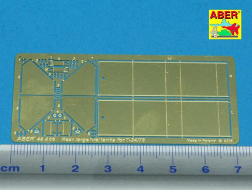 Aber Models Rear large fuel tanks for T-34/76 1:48 (48 A06)